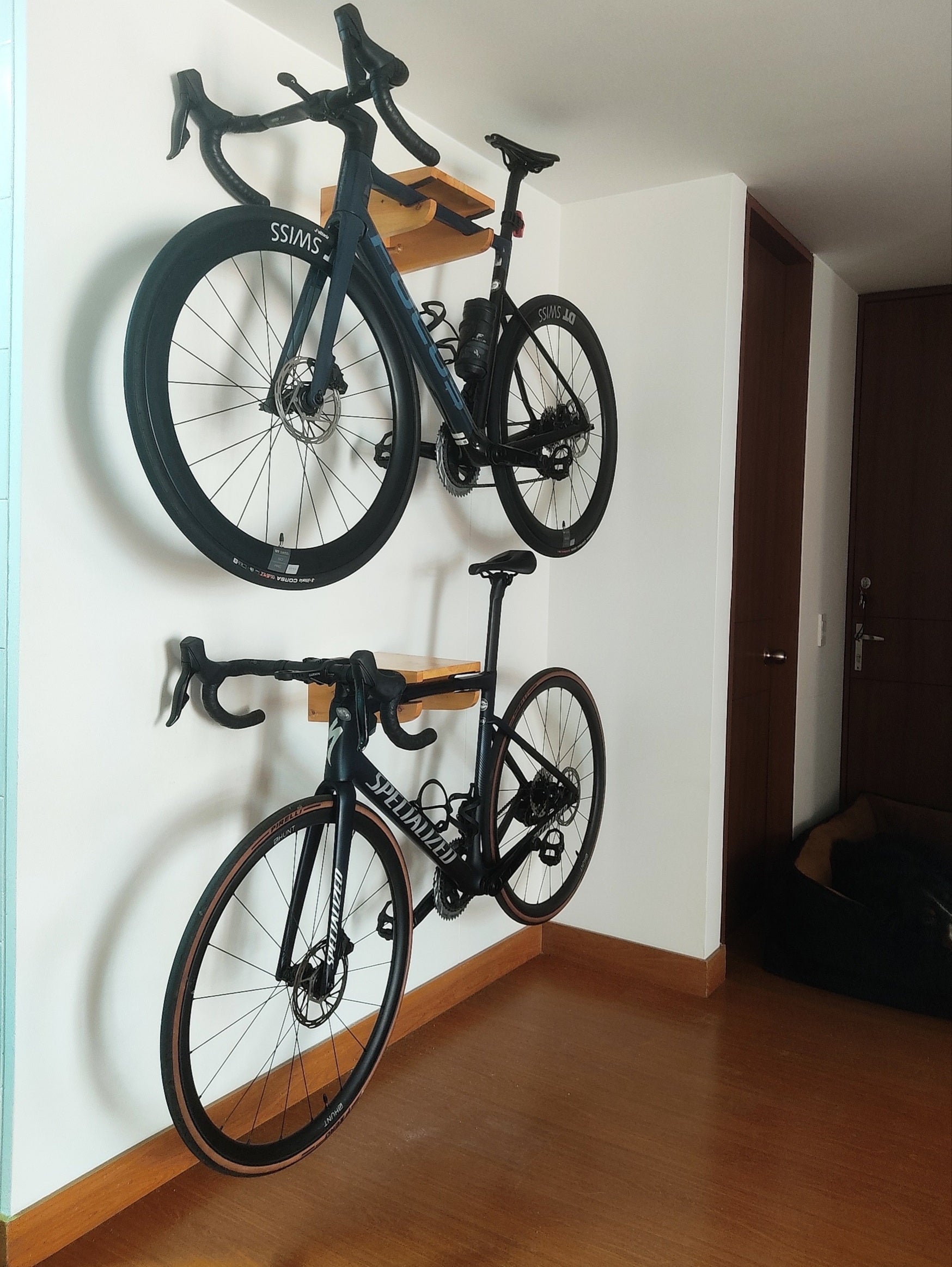 Soporte Bicicleta Vertical RIDENOW s De Madera Compacto